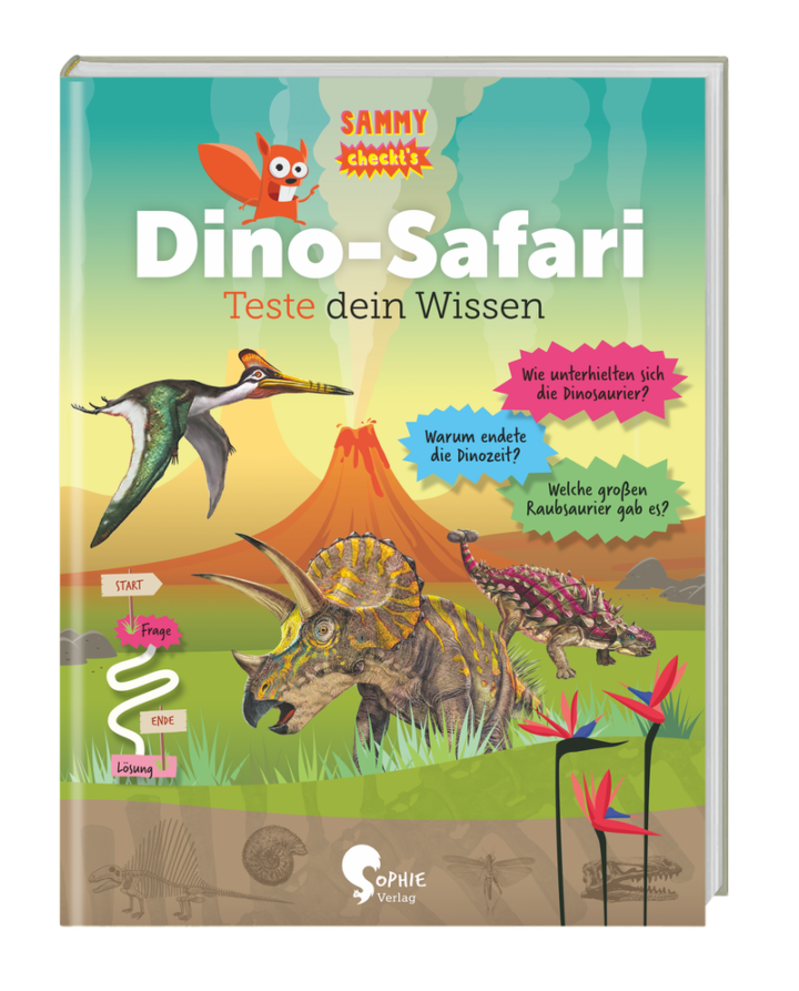 Buchcover: Sammy Checkts - Dino-Safari